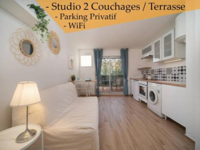 Appartement tout équipé terrasse parking privatif